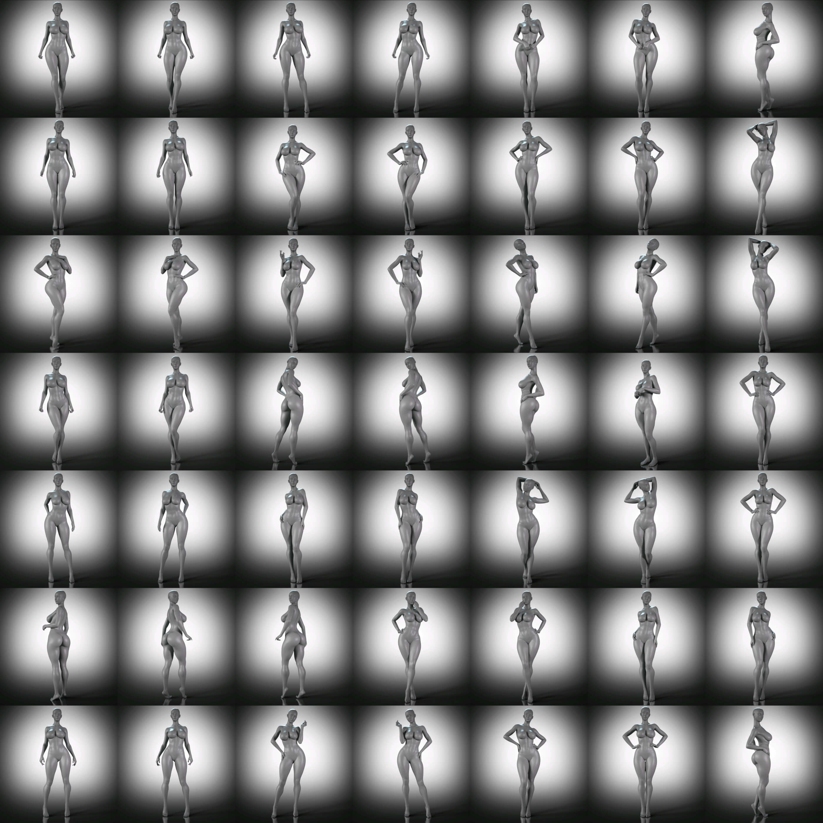 rs3d standing pose pack for g8f 01 1763698789