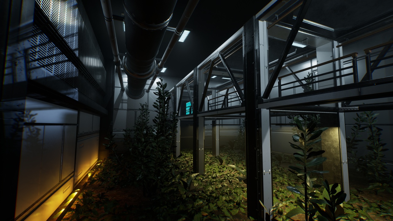 SciFi Hydroponic Lab Environment 1763923169