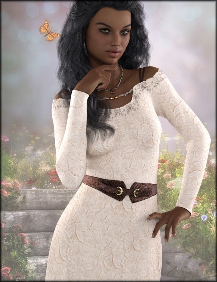 dForce Open Shoulder Dress