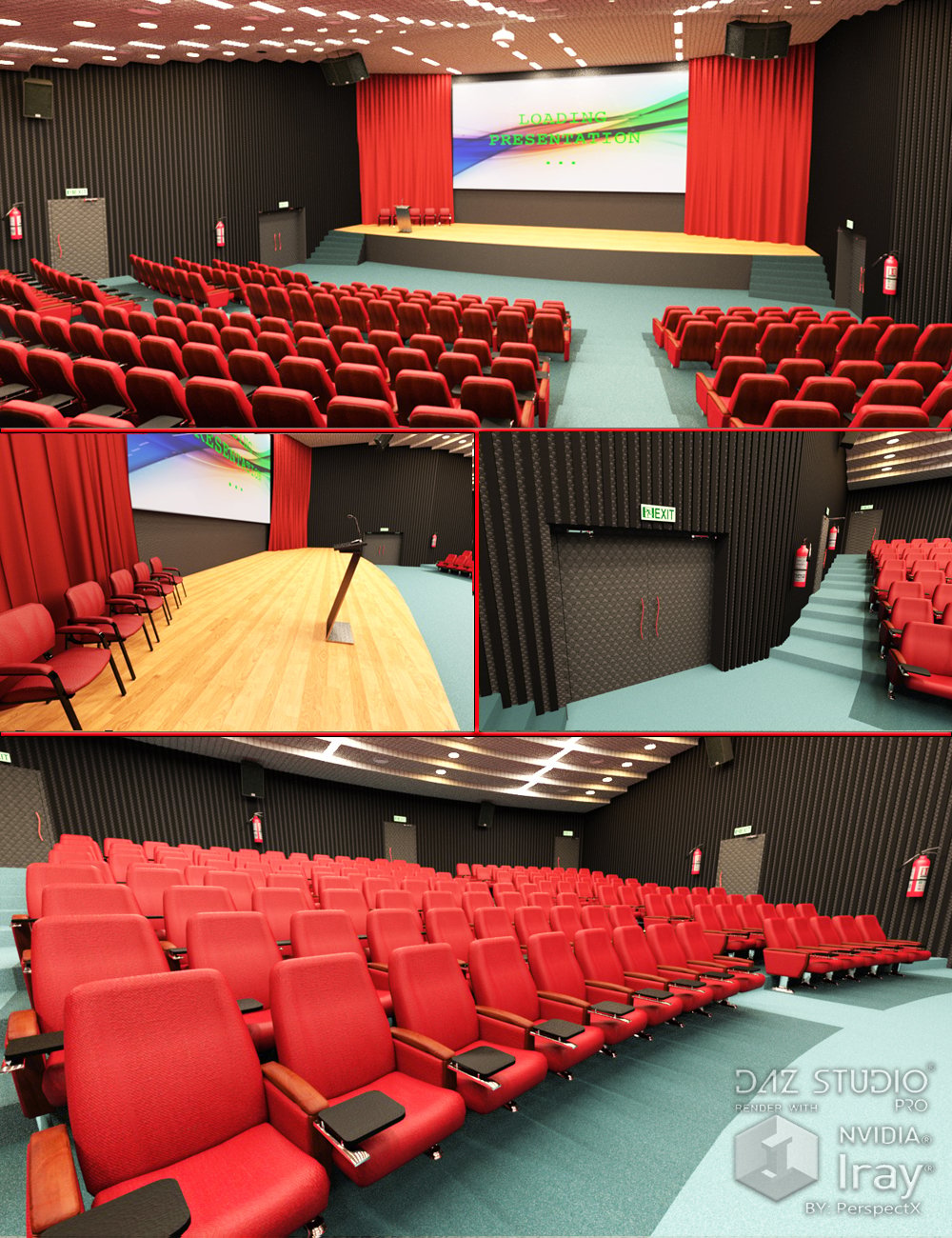 auditorium with props daz3d 1764811855