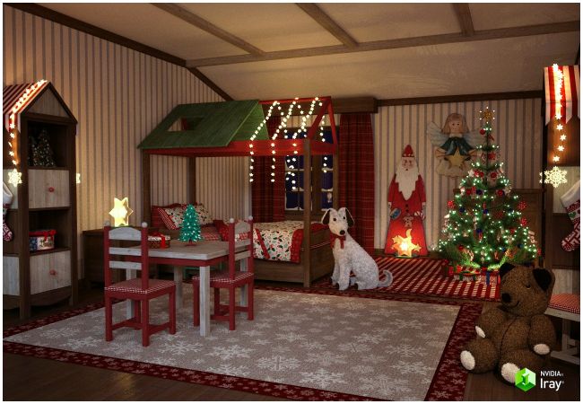 Christmas Kids Bedroom 1765178885