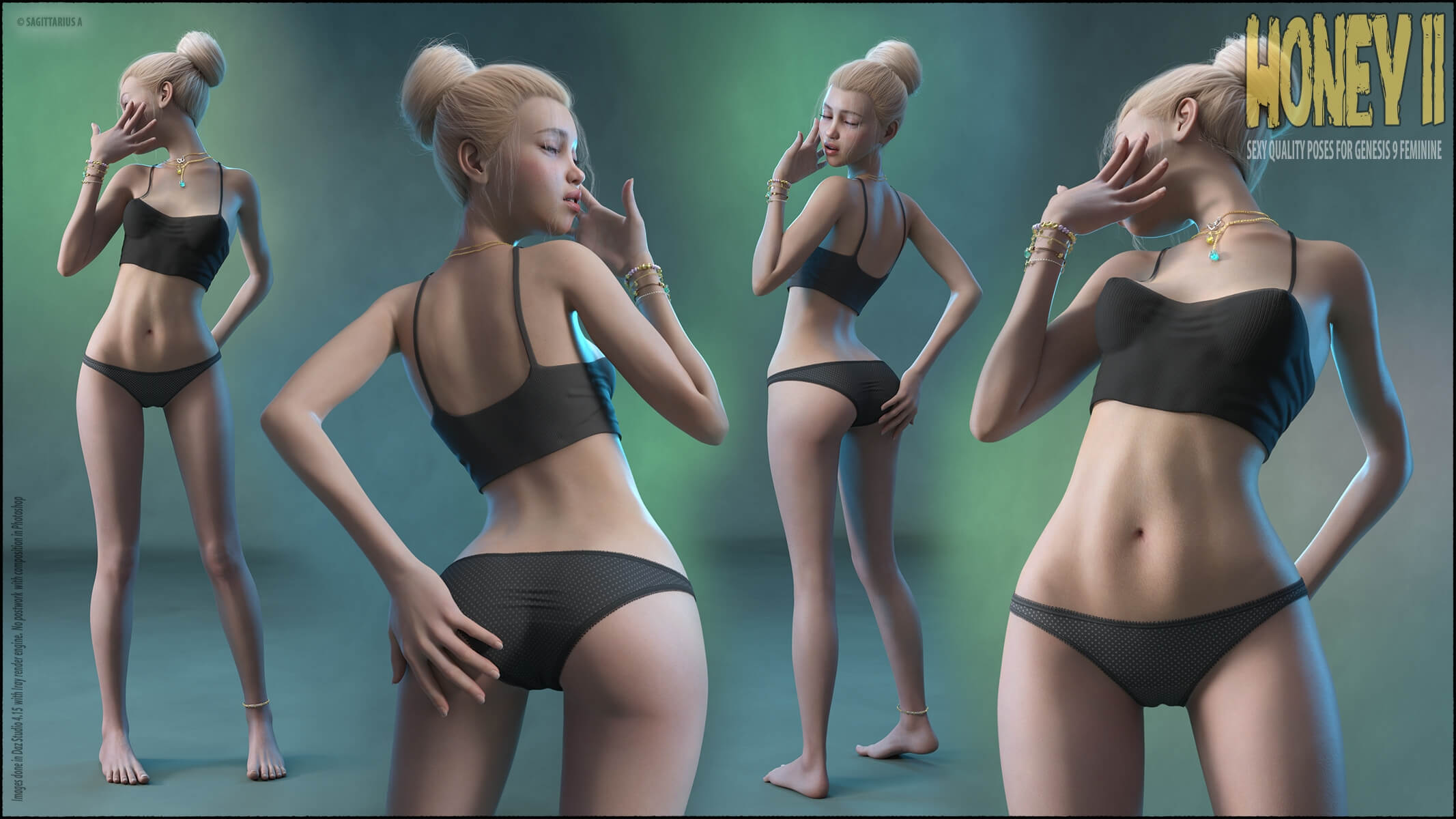 honey 2 poses for genesis 9 03 1765589538