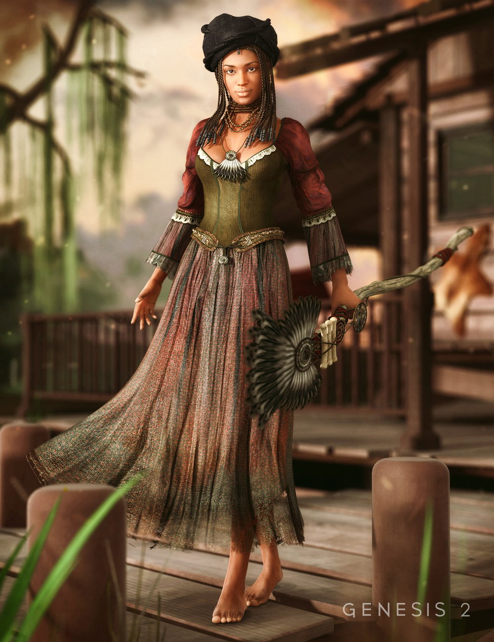 00 daz3d swamp witch for genesis 2 female s 1765769667