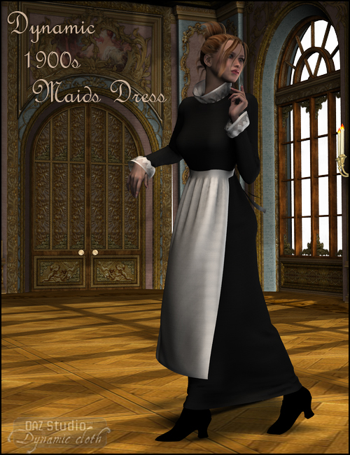 dynamic 1900s maids dress large 1766099546