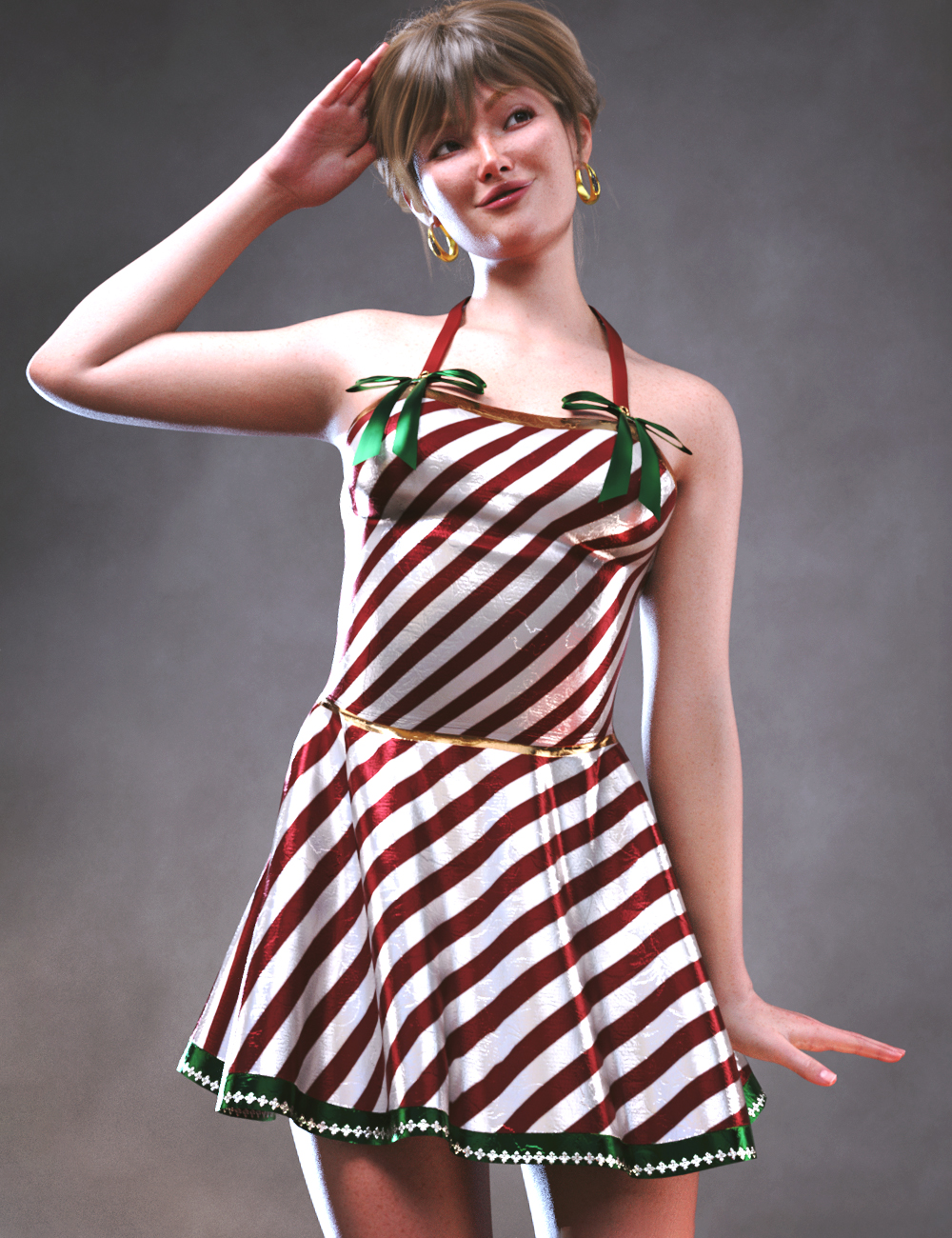 dForce LA Carol Dress for Genesis 9 Female 1766328620