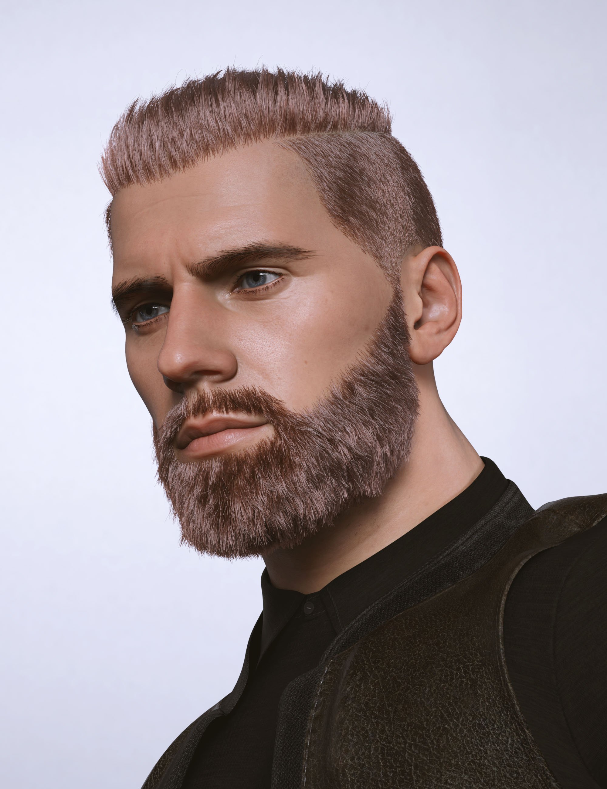 AK Invigorative hair and Beard for Genesis 9 1 https://new.imagehostx.com/upload/2025/12/22/akinvigorativehairandbeardforgenesis900maindaz3d_1766385107.jpg