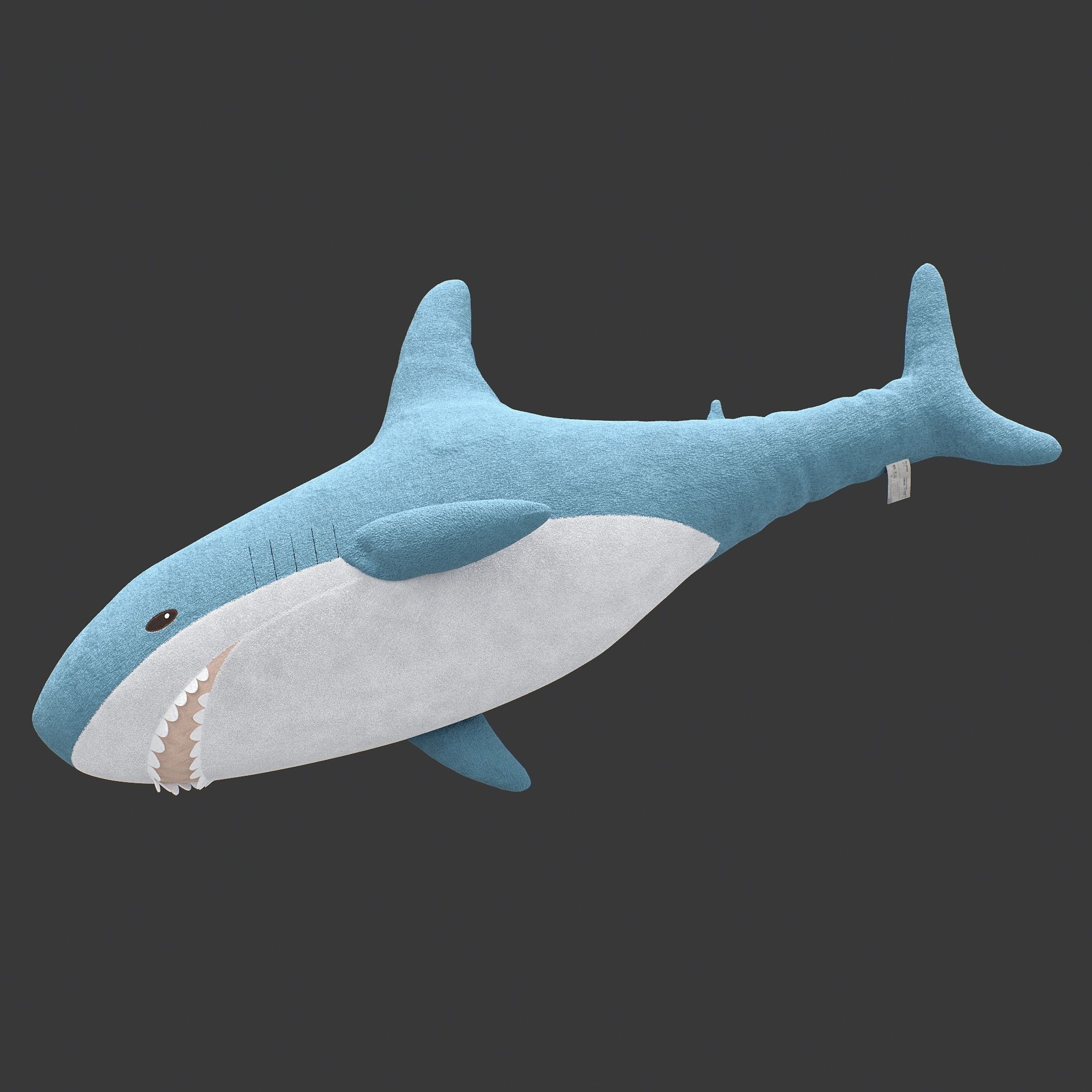 toy shark ikea blahaj stuffed 3d model 9c46240dc5 1766723361