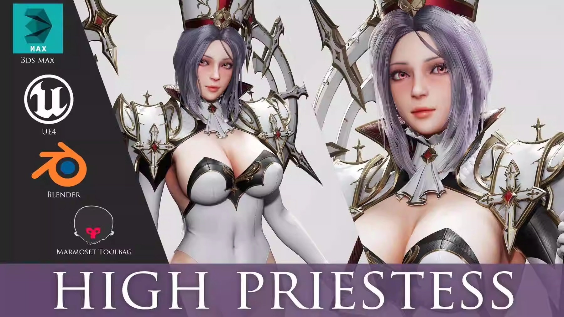 High Priestess - Game Ready 1 High Priestess - Game Ready
