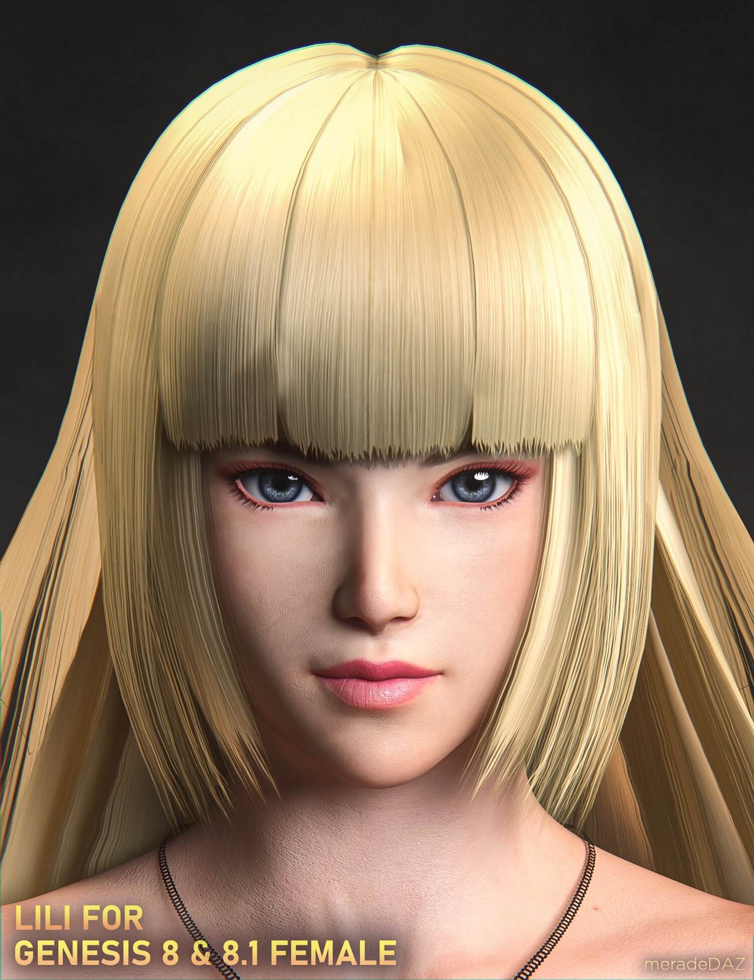Lili For Genesis 8 and 8.1 Female