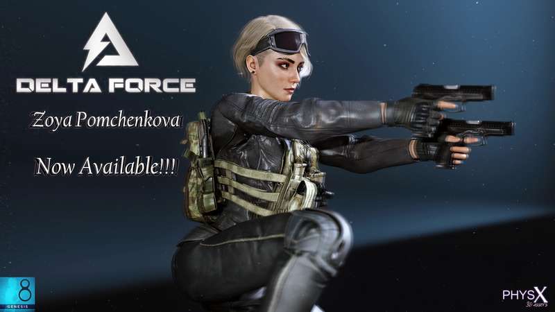 Delta Force - Zoya Pomchenkova G8F 1 Delta Force - Zoya Pomchenkova G8F