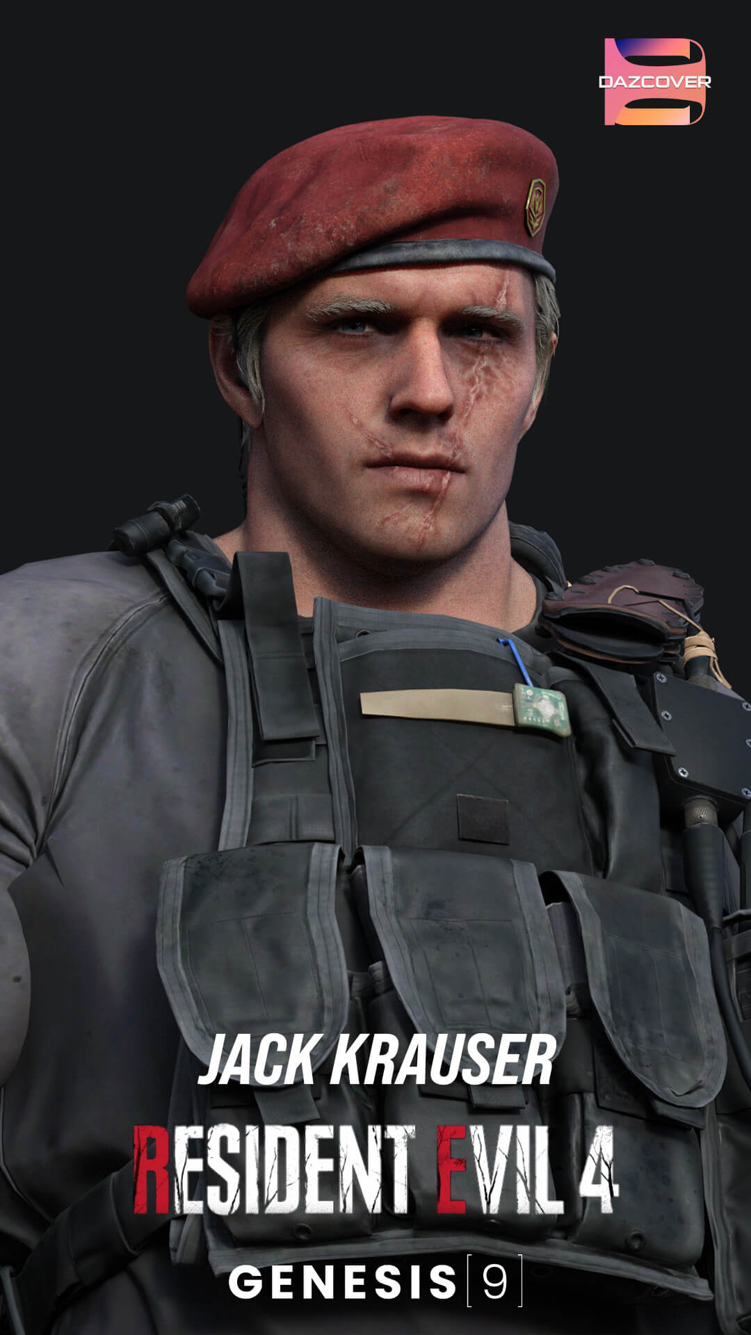 re4r jack krauser for genesis 9 01 1767609798