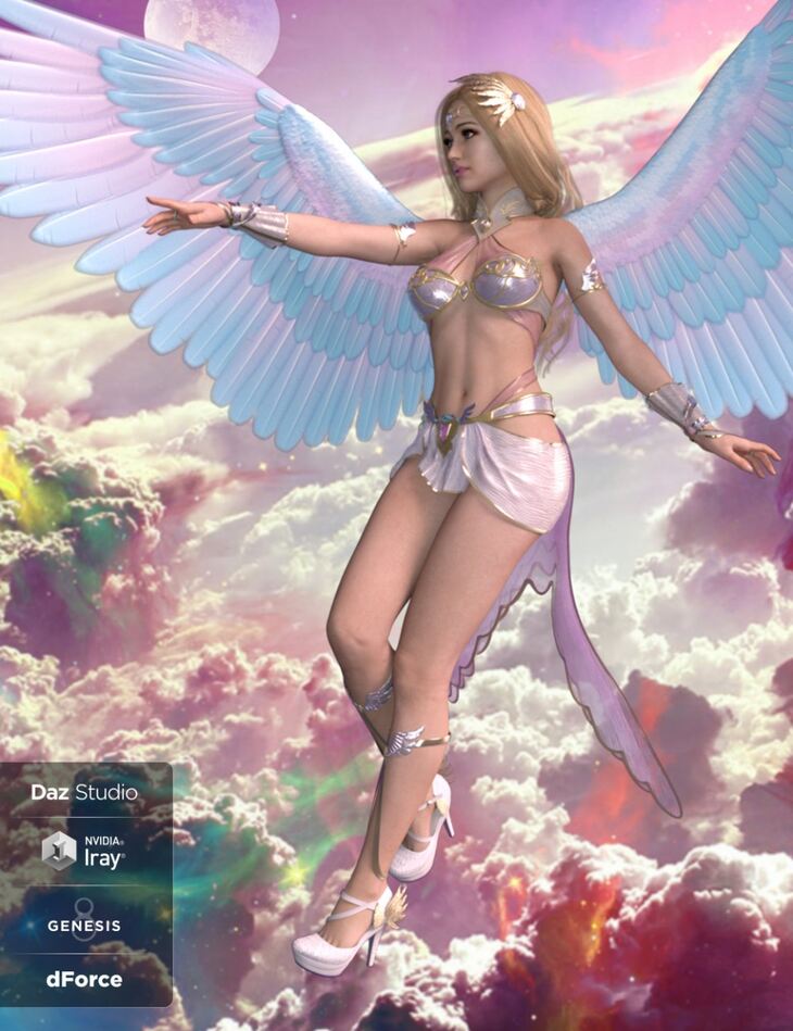 Archangel Outfit and Props for Genesis 8 Females 1768098183