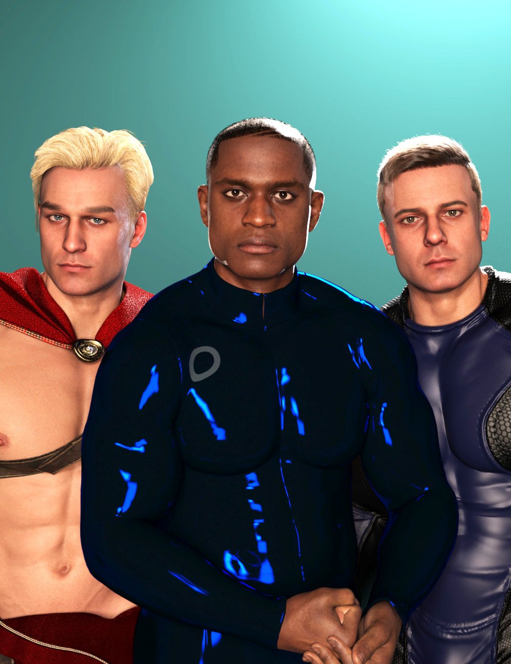 MM3D Hero HD Shapes for Genesis 9 Masculine 1 MM3D Hero HD Shapes for Genesis 9 Masculine