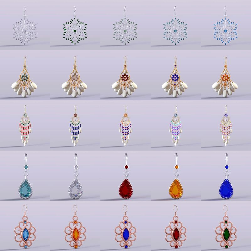 Crystal Jade Earrings 1768199139