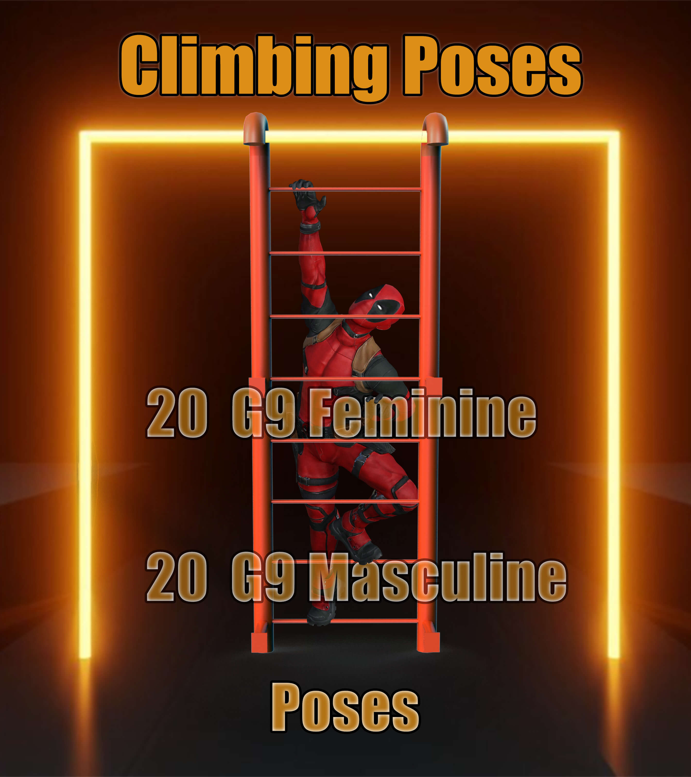 climbing poses for genesis 9 figures 01 1768898347