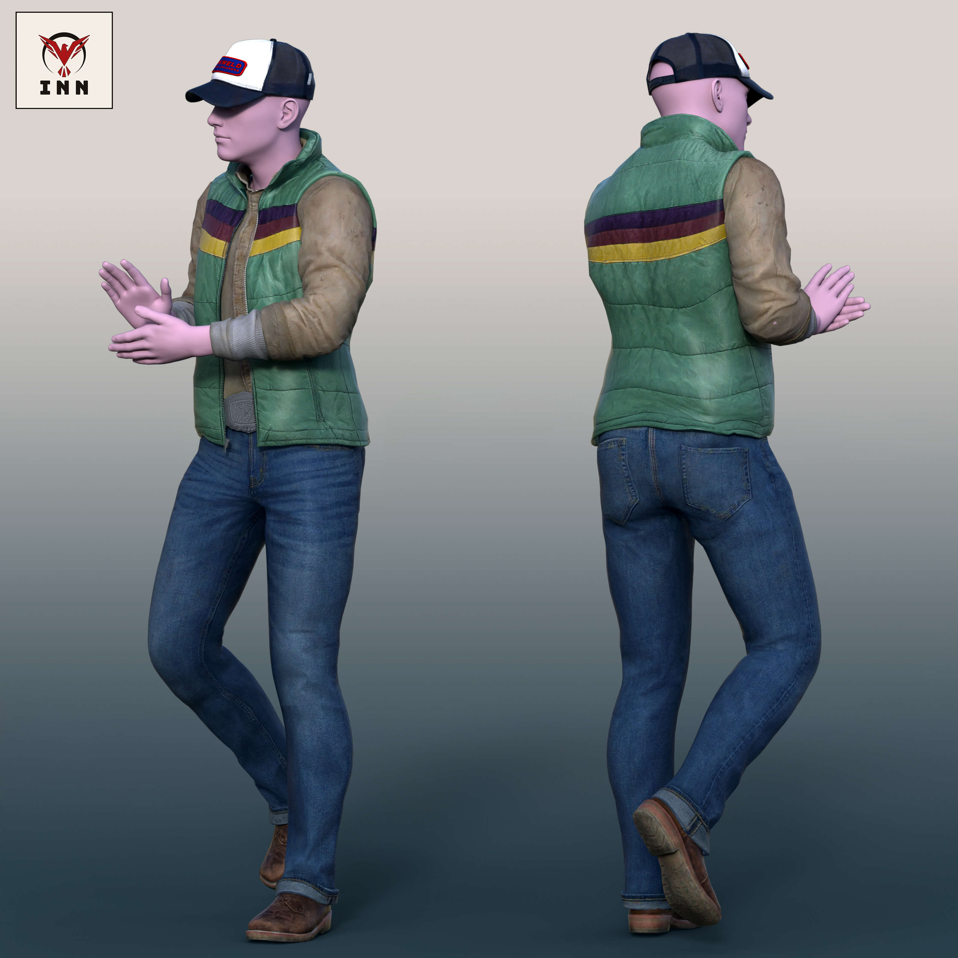 Everyday β Trucker Outfit for G8M & G9 34 everyday trucker outfit for g8m g9 01 1769794536