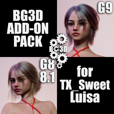 bg3d add on pack tx sweet luisa premium pack for g9 g8 g8 1770060658