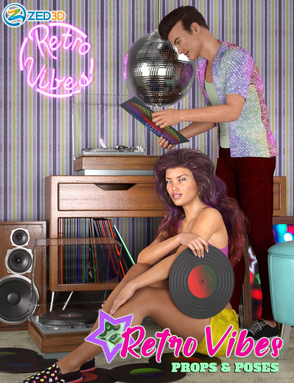 z retro vibes props and poses 00 main daz3d 1770245399