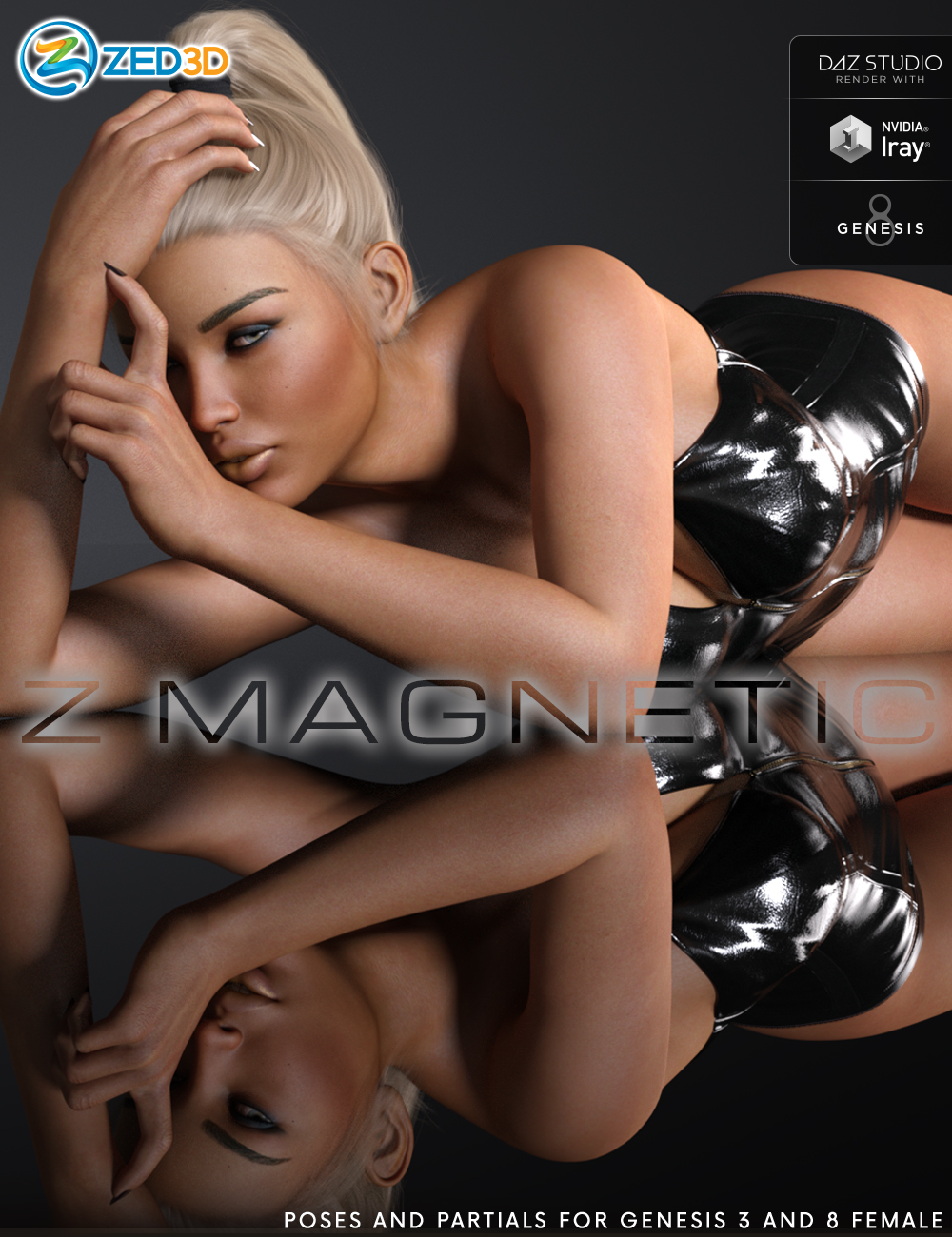 z magnetic poses and partials for genesis 3 and 8 female 00 main daz3d 1770415324