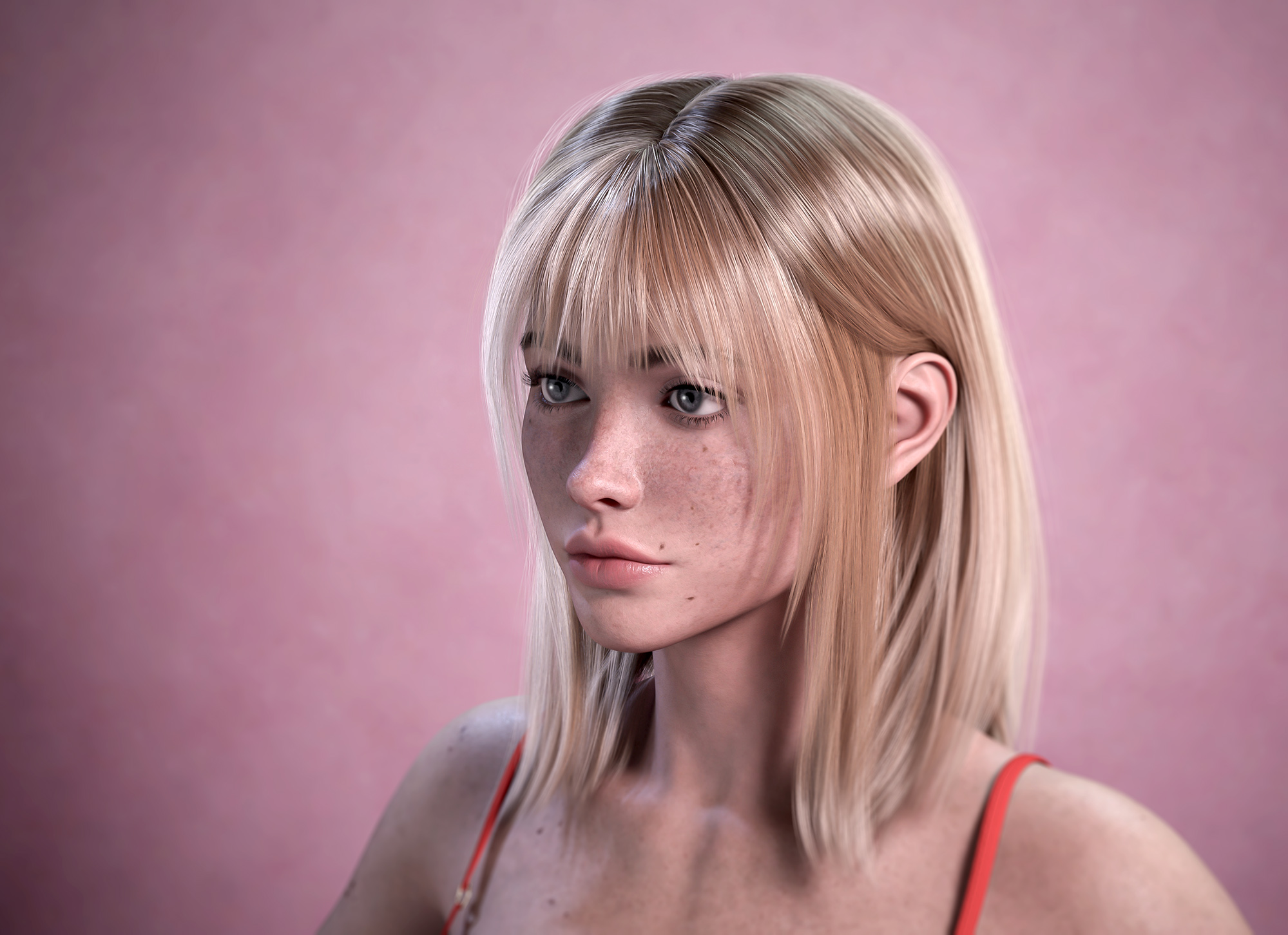 portrait Daz studio