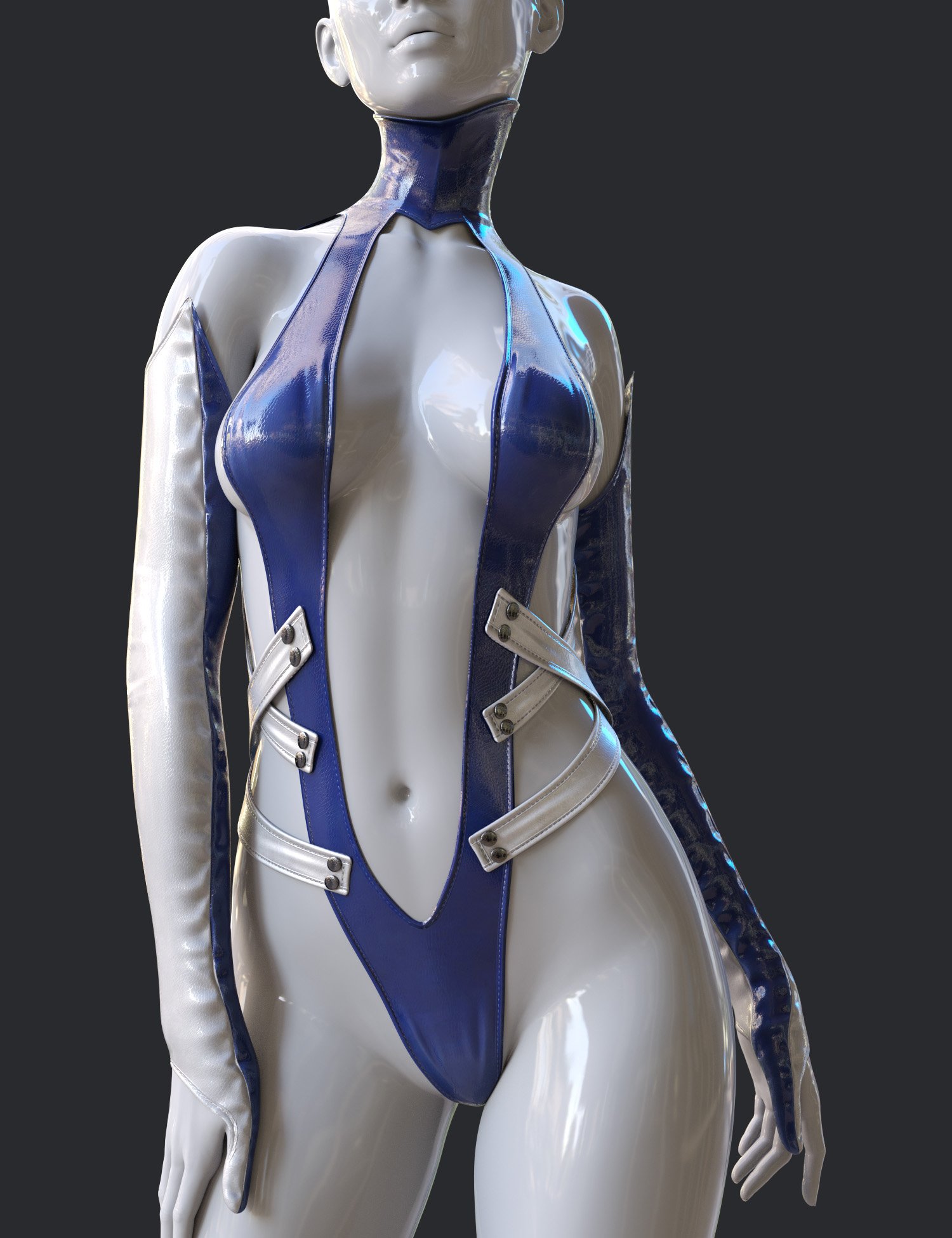 dForce Slim Cut Bodysuit for Genesis 9 1 dForce Slim Cut Bodysuit for Genesis 9