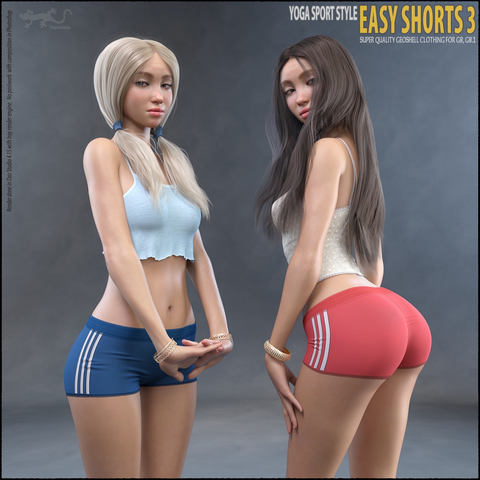Easy Shorts 3 for Genesis 8 and 8.1