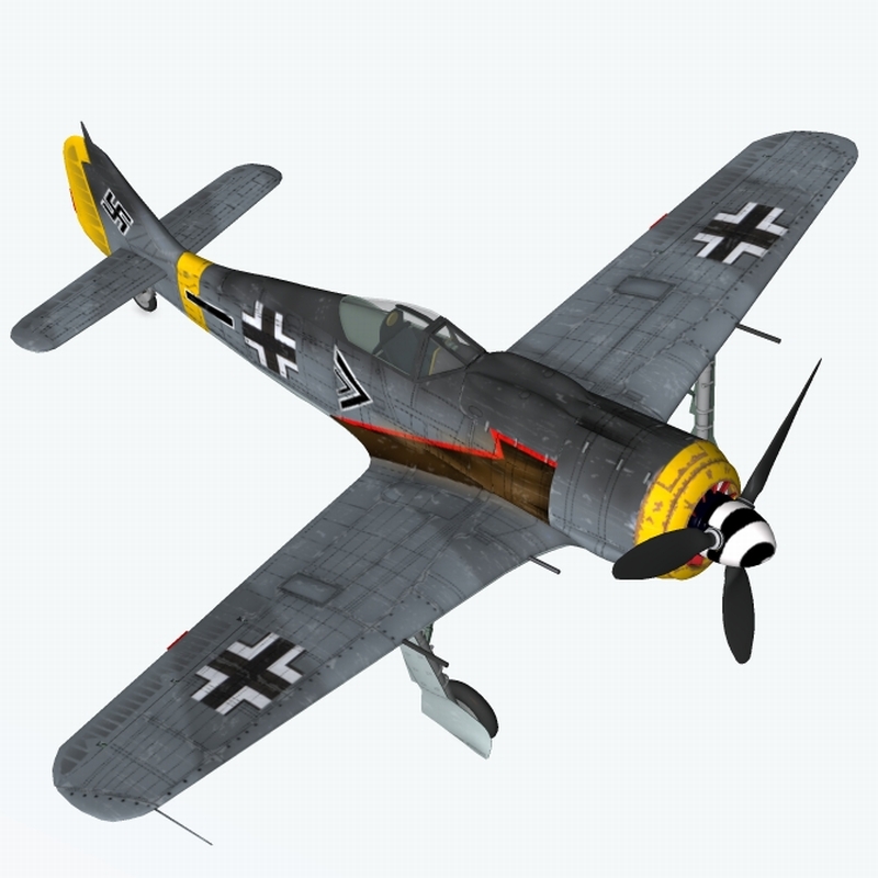 Renderosity 77232 FW190 A Seies for Poser 1770690419