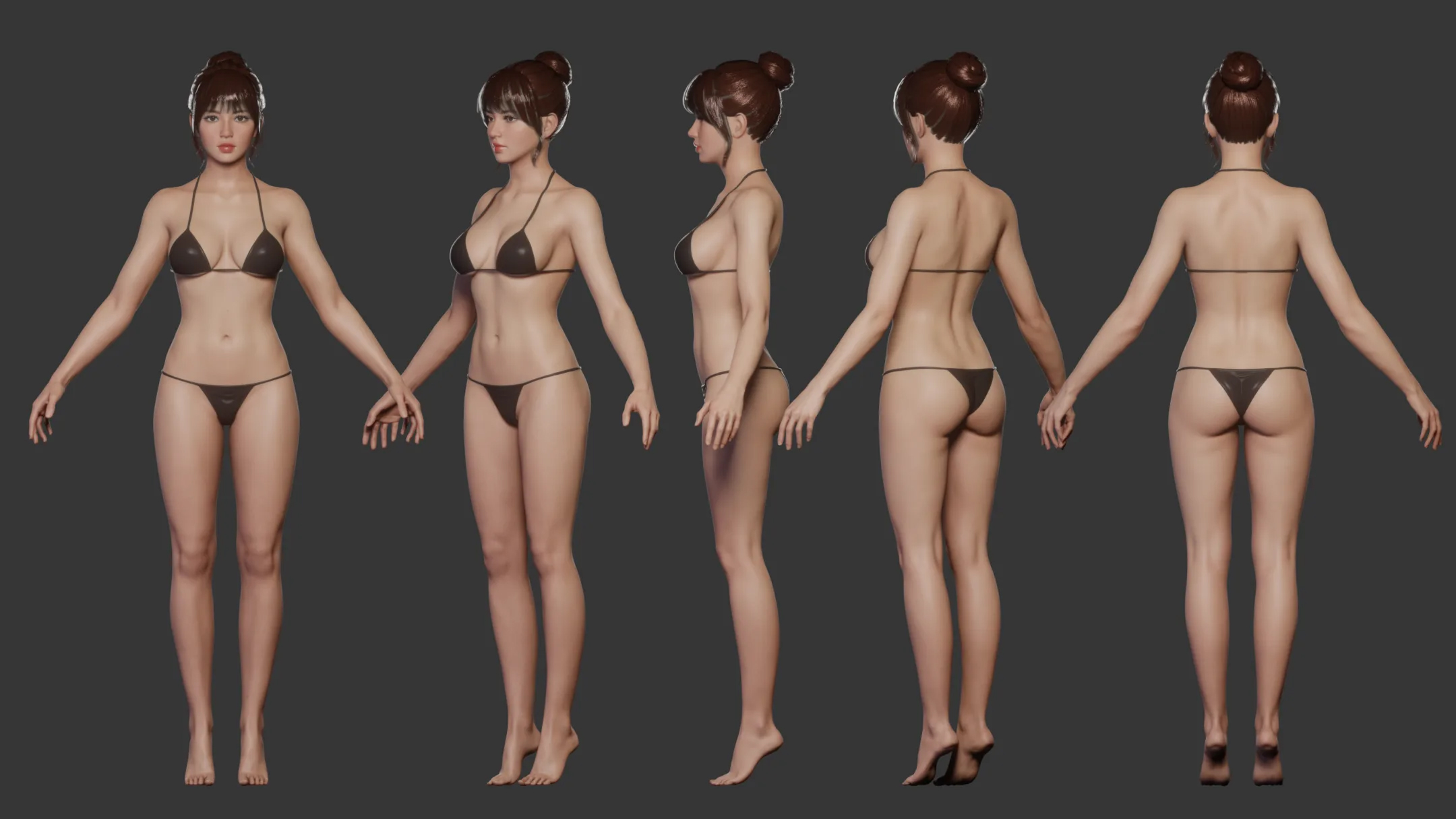JOY v1.4 - Rigged Female Character (Blender EEVEE) 1 JOY v1.4 - Rigged Female Character (Blender EEVEE)