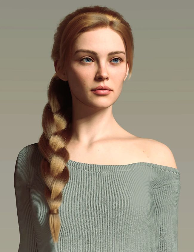 Voluminous Side Braid 1771251597