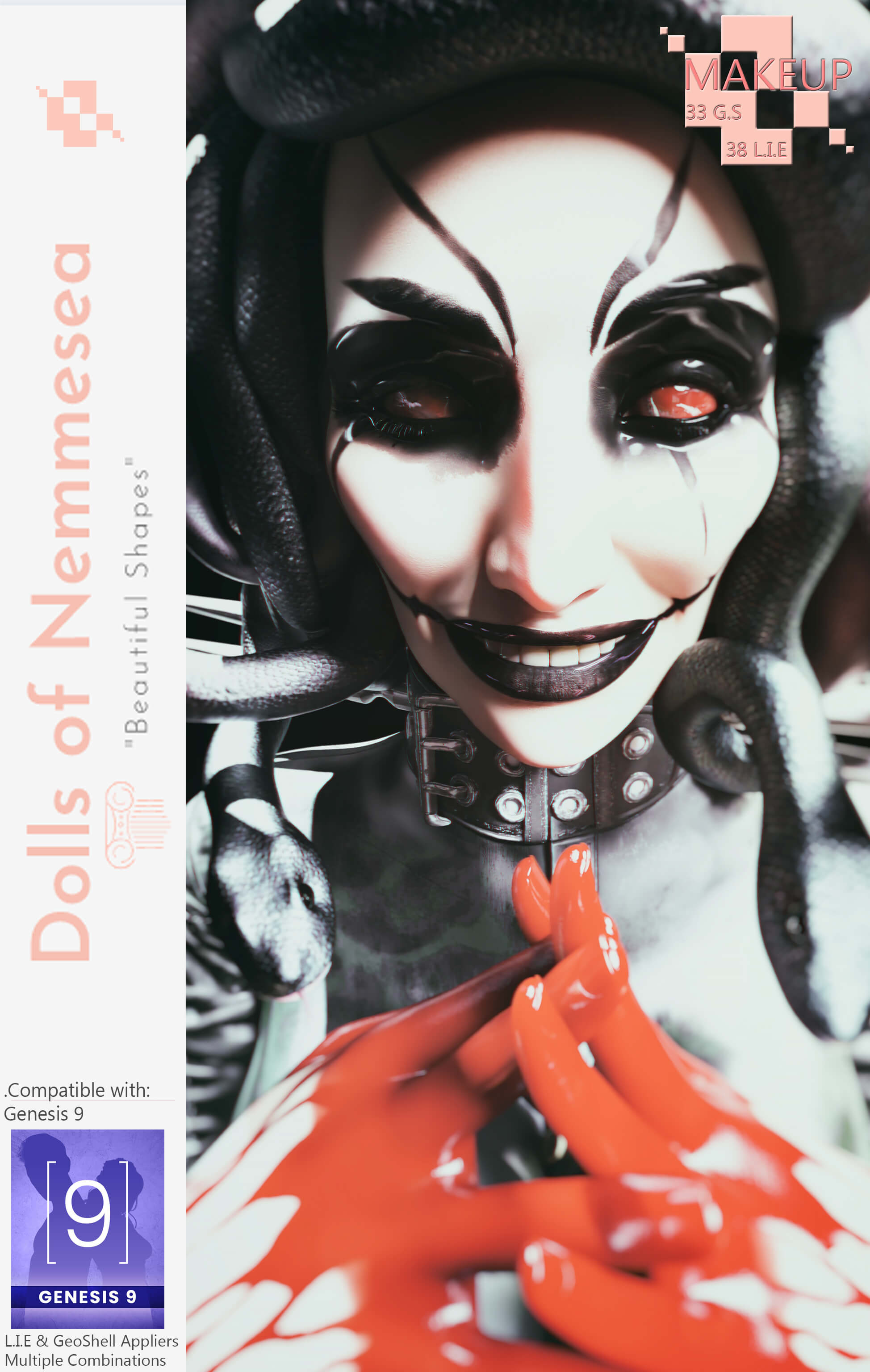 dnm vintage punk mix lie makeup collection for genesis 9 01 1771329284