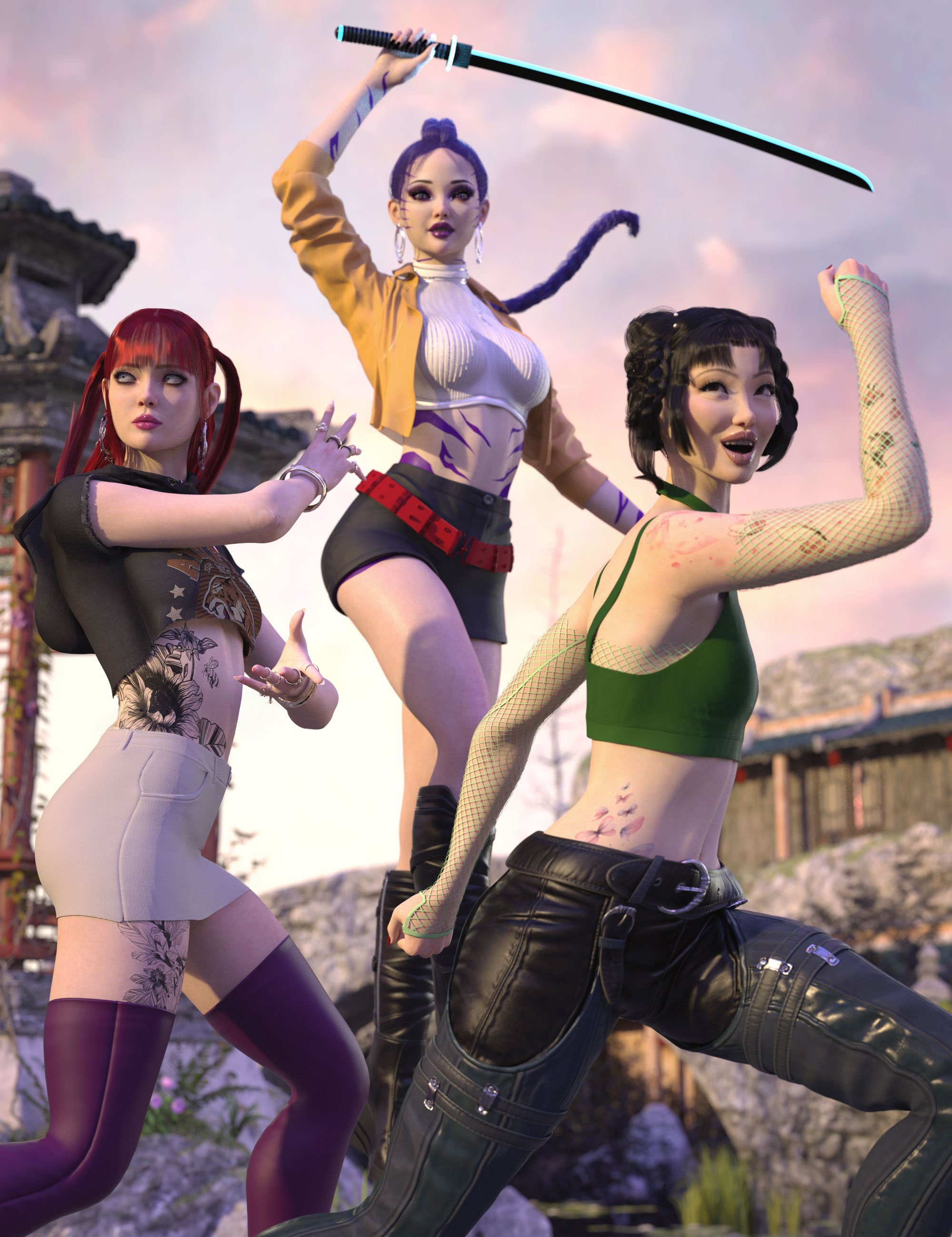 kfierceposesforgenesis9feminine00maindaz3d 1771745493