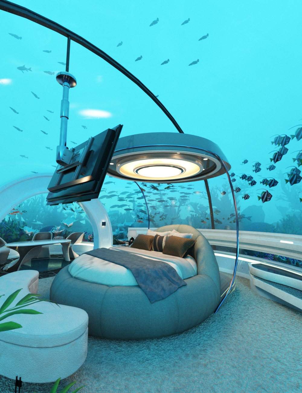 XI Underwater Villa 1 XI Underwater Villa