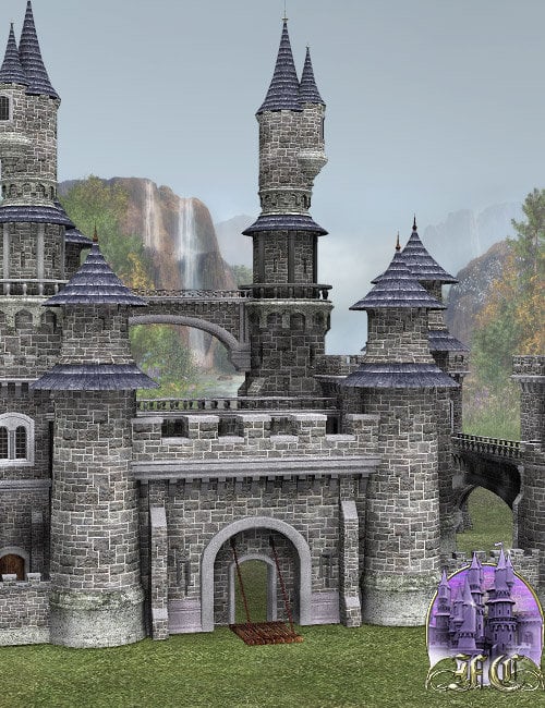 fairytale collection fantasy castle large 1772464078