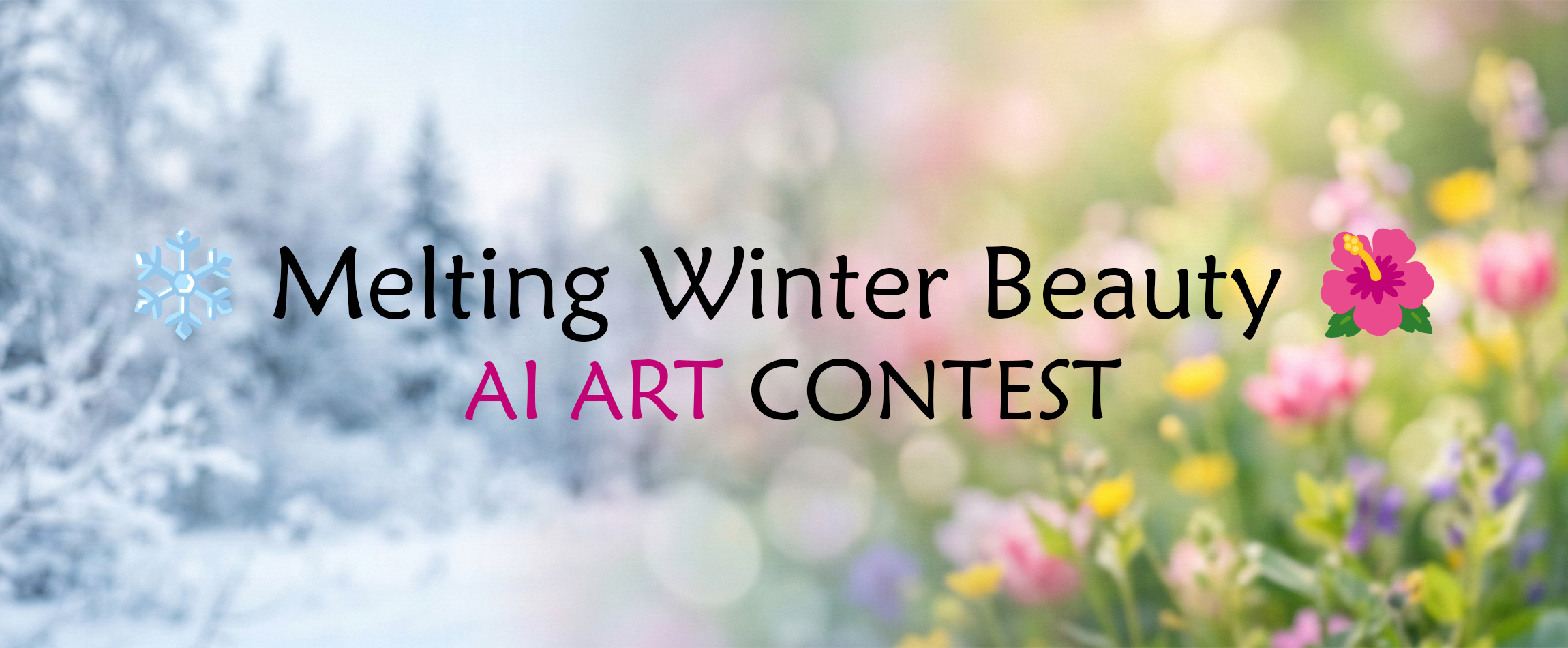 ❄️ Melting Winter Beauty AI 🌺