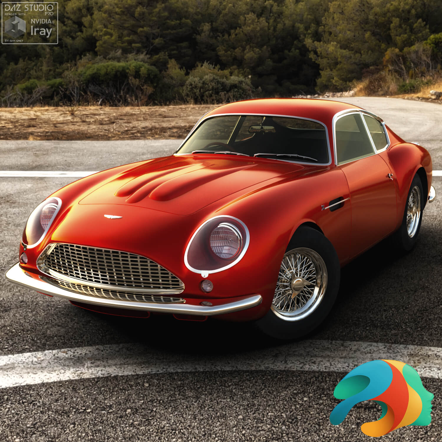 Aston Martin DB4 GT Zagato 1960 for Daz Studio 1 https://new.imagehostx.com/upload/2026/03/08/aston-martin-db4-gt-zagato-1960-for-daz-studio-01_1772965843.jpg