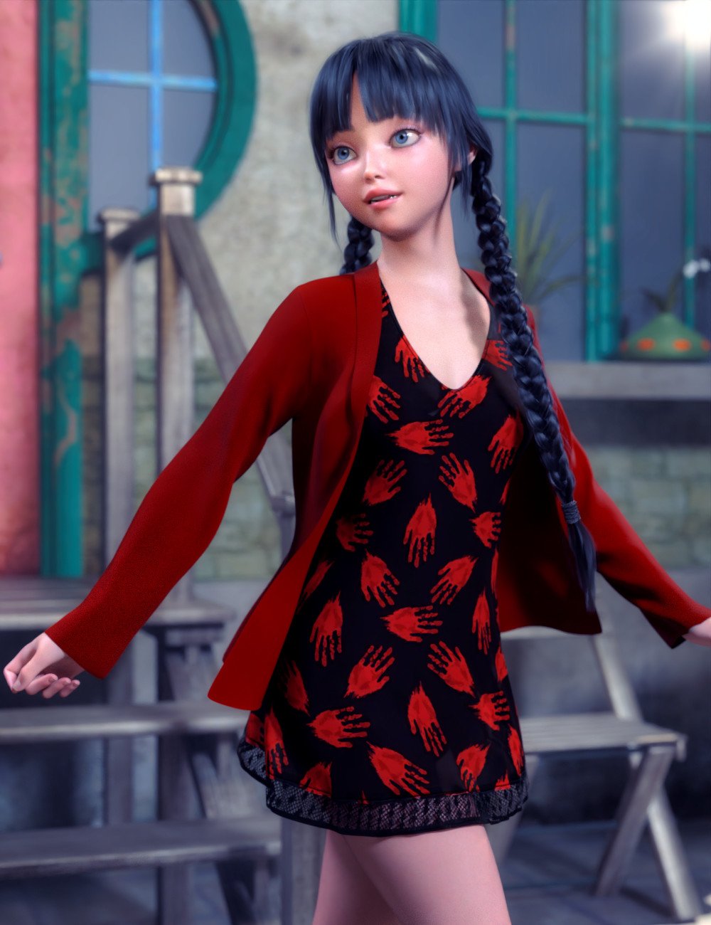 dForce My Fall Outfit for Genesis 9 12 dforcemyfalloutfitforgenesis900maindaz3d 1772953495