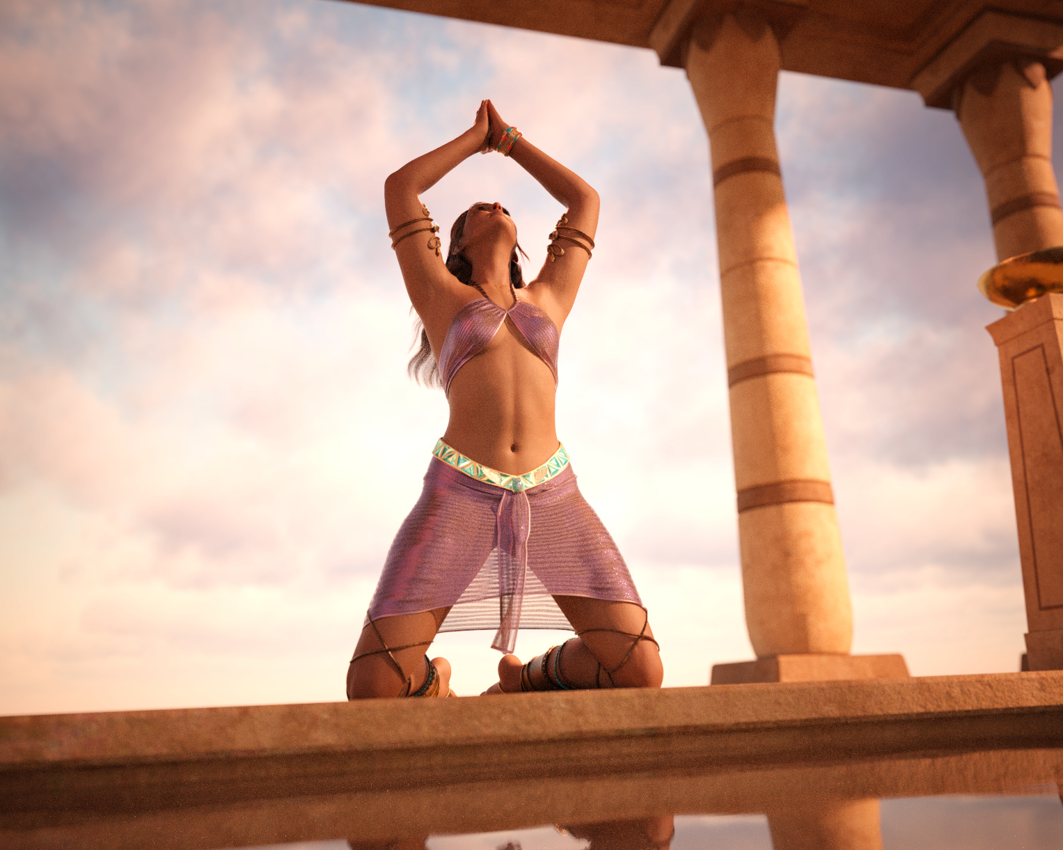 kneel and ascend poses for genesis 9 feminine 01 1773169460