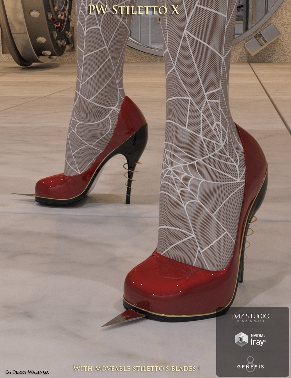 pw stiletto heels x daz3d 1773322865
