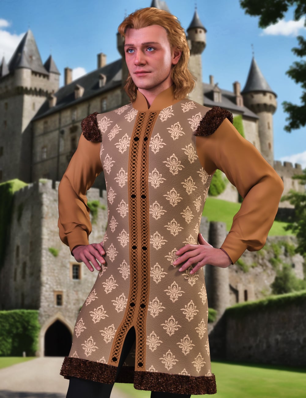 JMR dForce Robert Medieval Top for Genesis 9 and 8 Male 1 https://new.imagehostx.com/upload/2026/03/13/jmrdforcerobertmedievaltopforgenesis9and8male00maindaz3d_1773392183.jpg