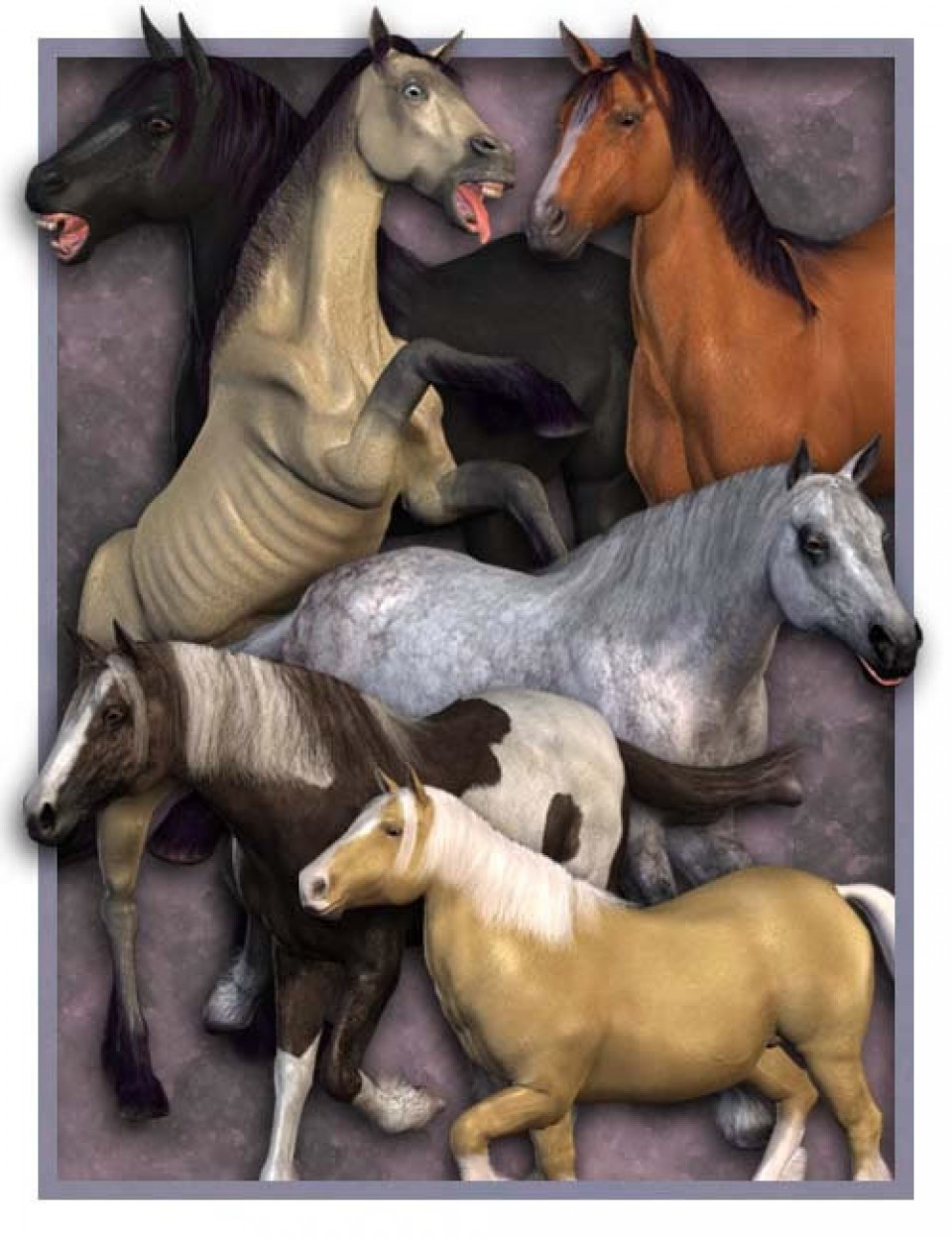 millennium horse 3d model bundle large 1774170542