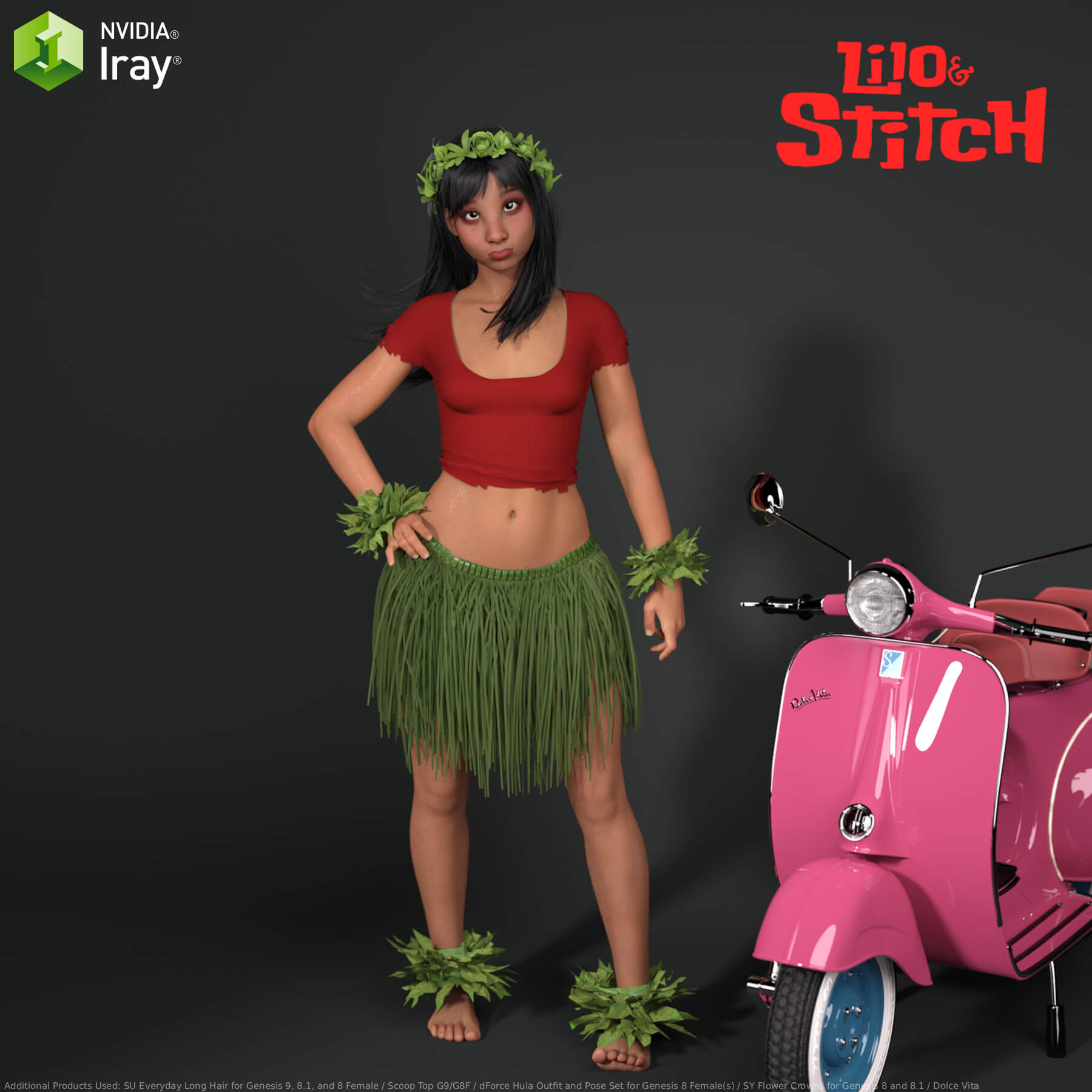 sza s cartoon series adult lilo pelekai her expressions 02 1774203389