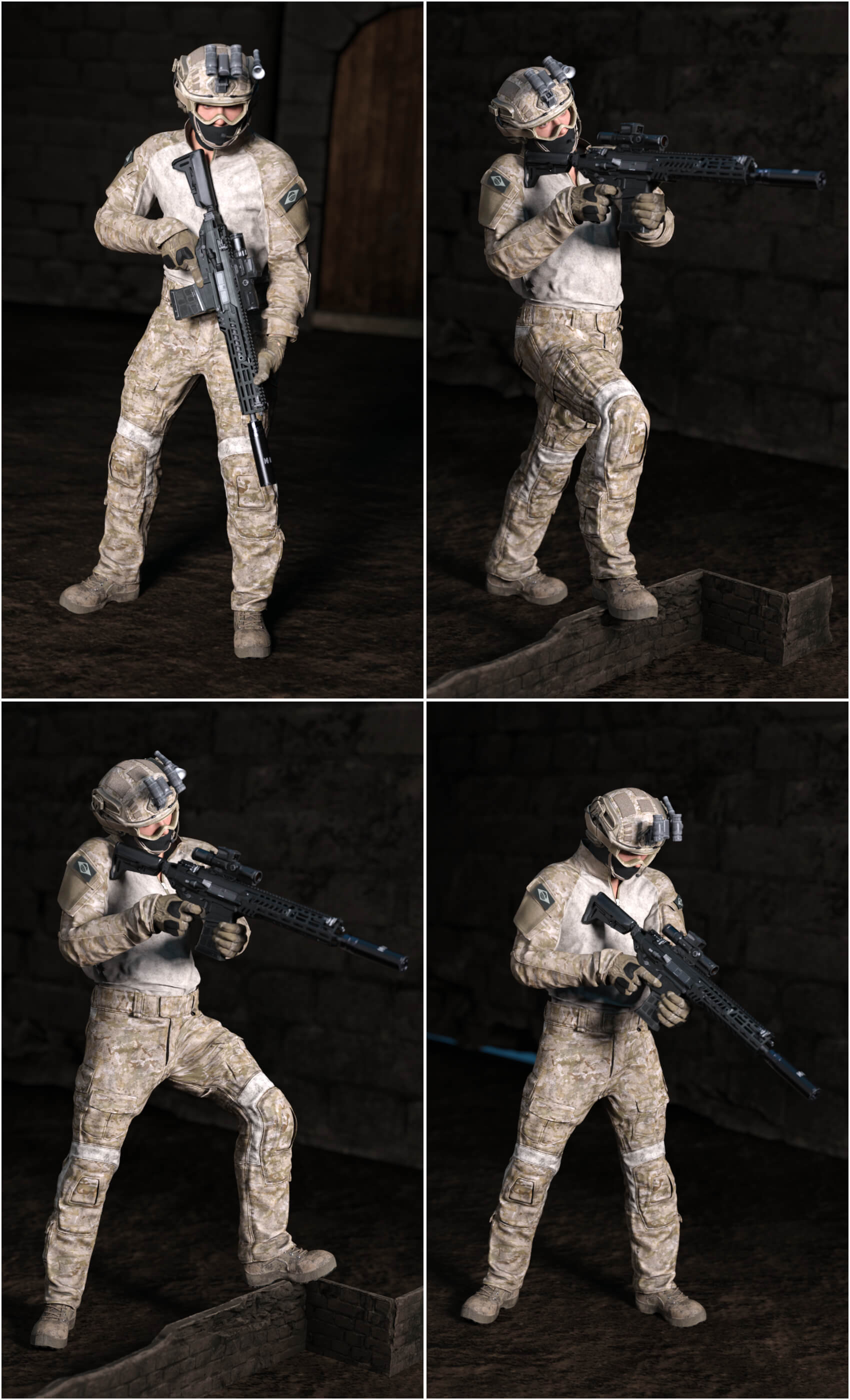 cc navy seal combat poses 2 for ngr g8m g8f and g9 04 1774307172