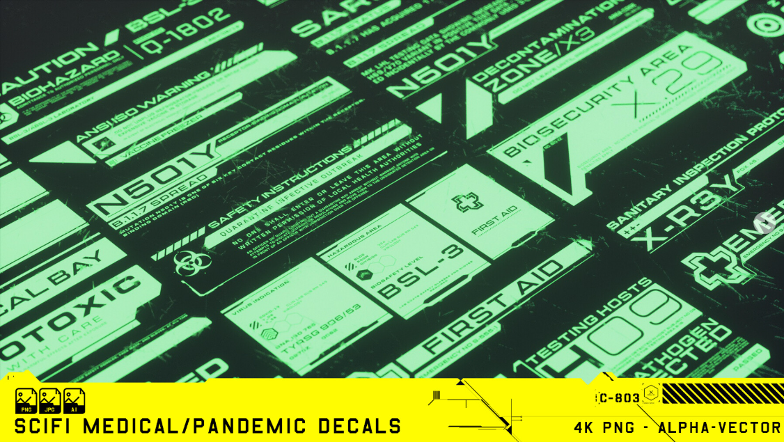 sci fi medical decals 1774682652