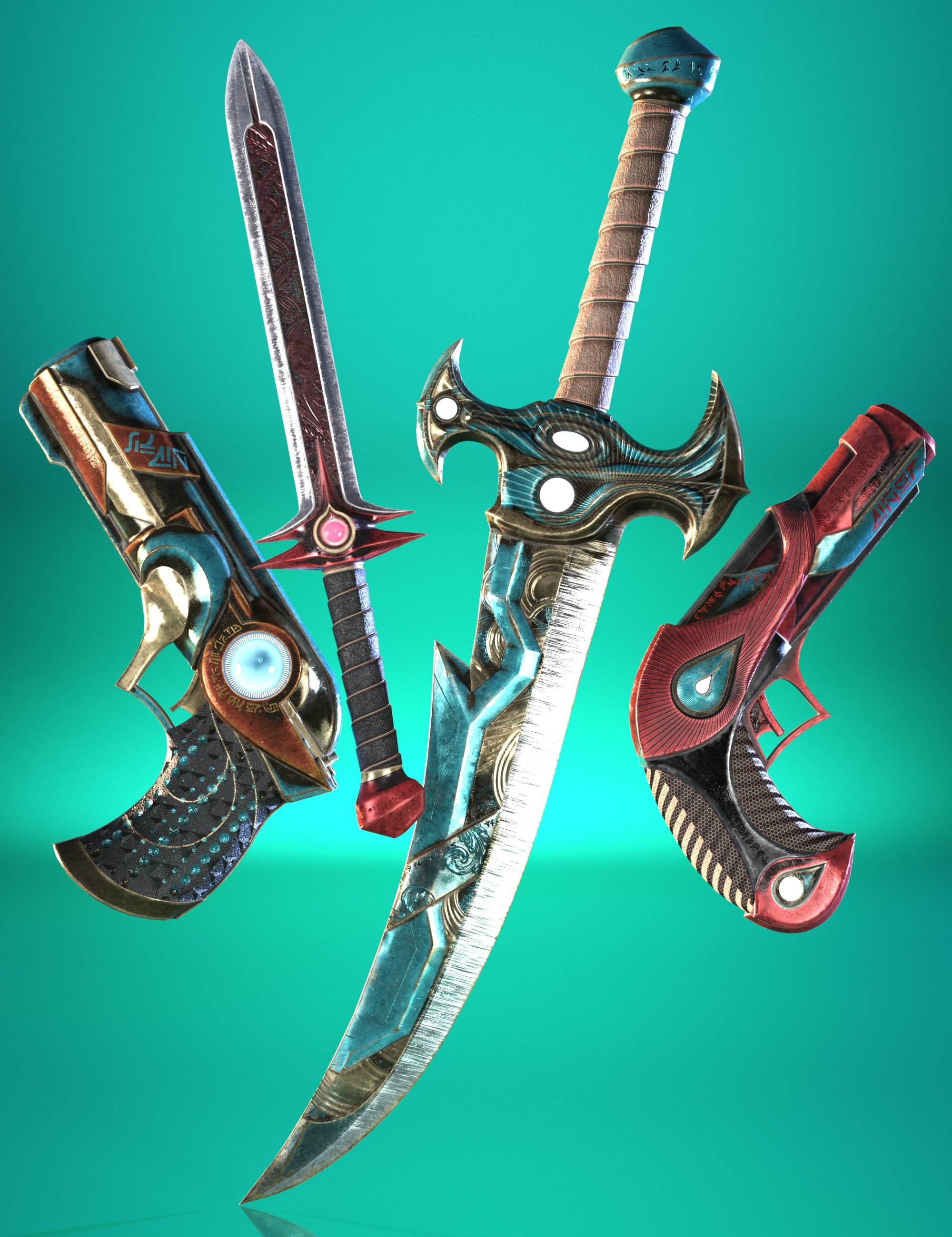 Alien Assassin Weapons [Request]
