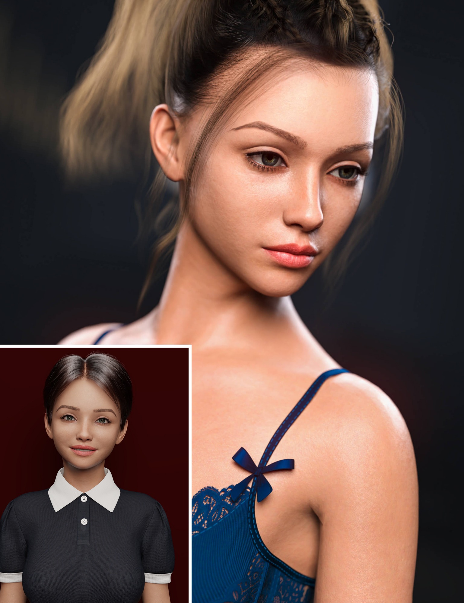 E3D Maddy and Teen for Genesis 9
