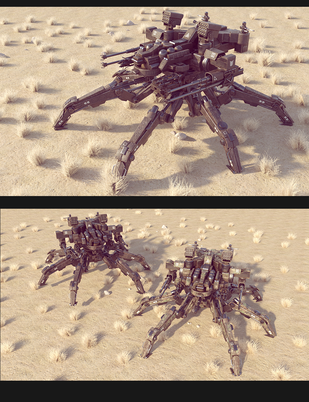 sci fi ms spider mecha 00 main daz3d 1775501608