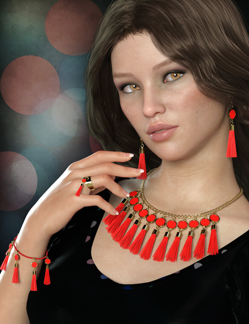 tassel jewelry mega pack for genesis 8 females 00 main daz3d 1776175329