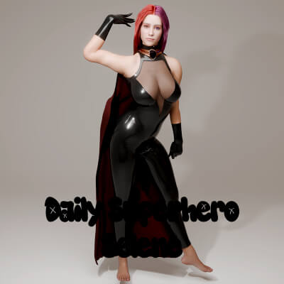 daily superhero selene for genesis 9 1776424228