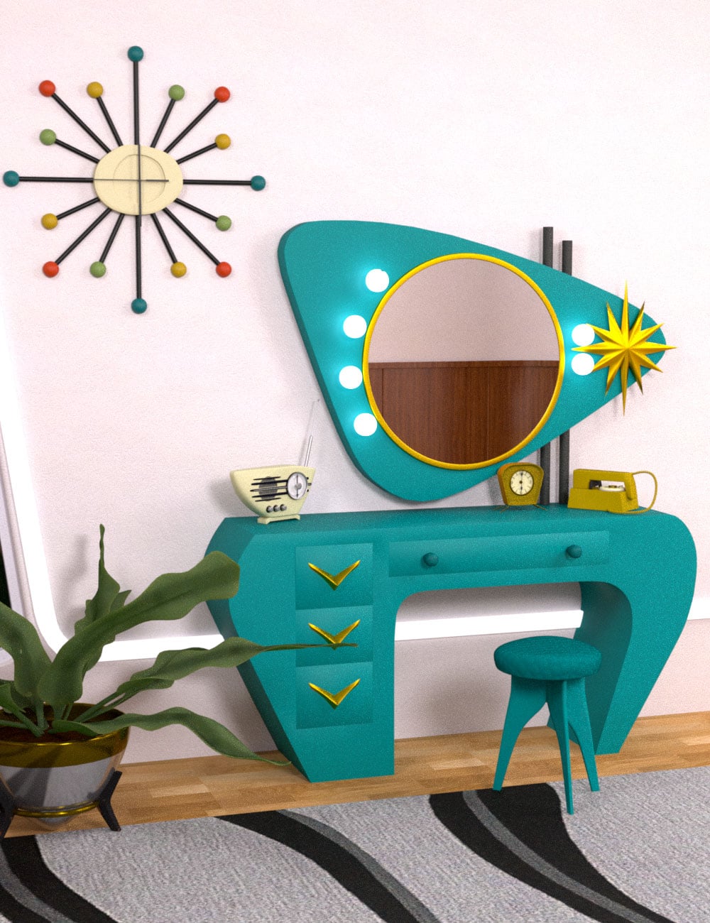 Atomic Chic Vanity Furniture Set 1 https://new.imagehostx.com/upload/2026/04/19/main_1776636930.jpg