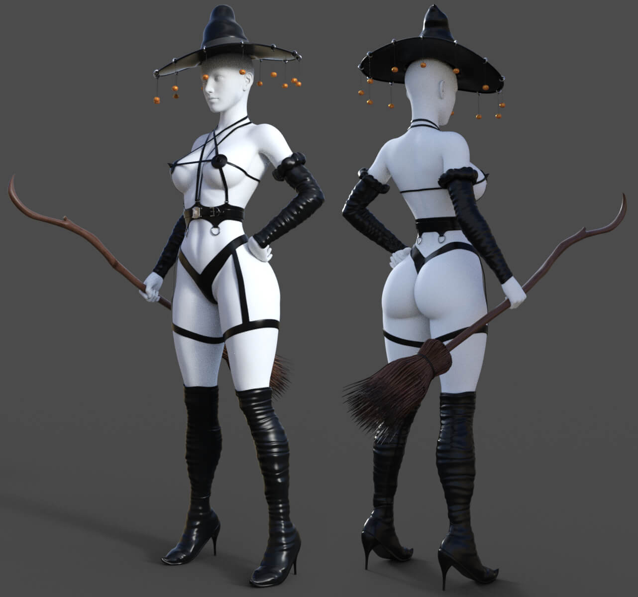 Vixen Witch Costume 1776843680